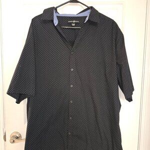 Men Beverly Hills Polo Club Button Shirt Short Sleeve 3X